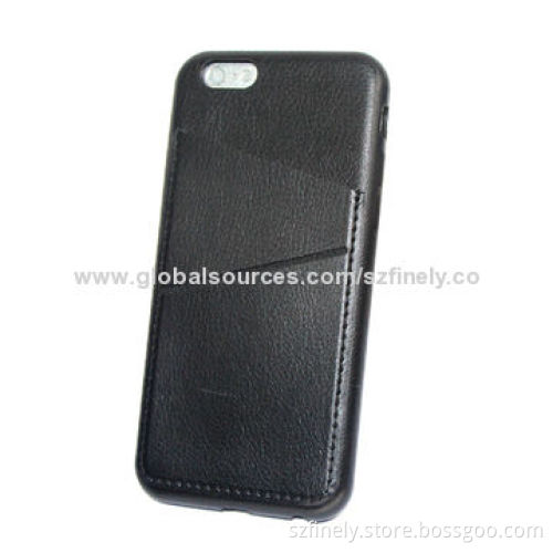 Ultra-thin Leather Case for iPhone 6 with Special Technology Molding, Various Colors Available